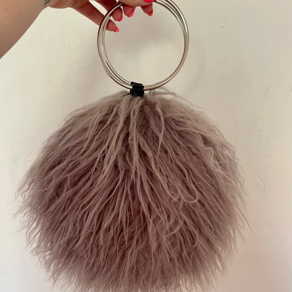 Faux Fur Free People Bag